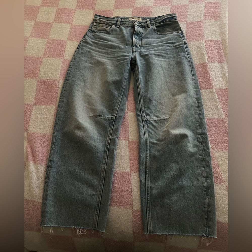 Madewell Gray Ankle & Cropped Jeans